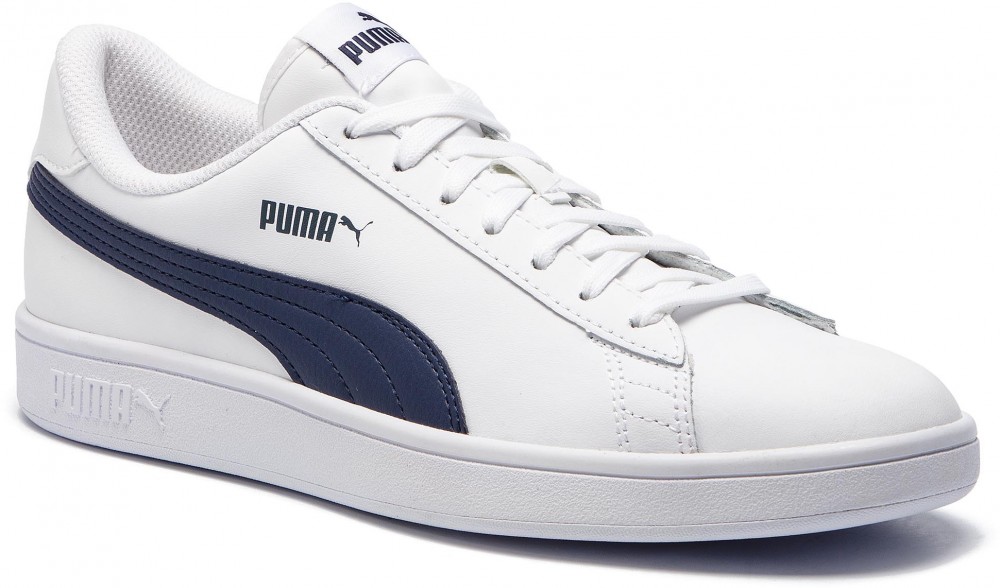 Sportcipő PUMA - Smash V2 L 365215 02 Puma White/Peacoat