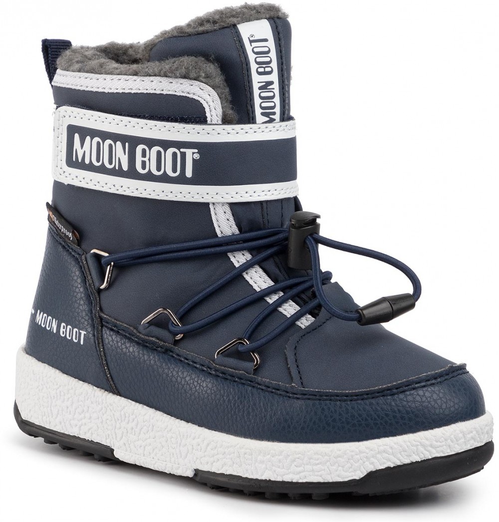 Hótaposó MOON BOOT - Jr Boy Boot Wp 34051600003 M Blue Navy/White