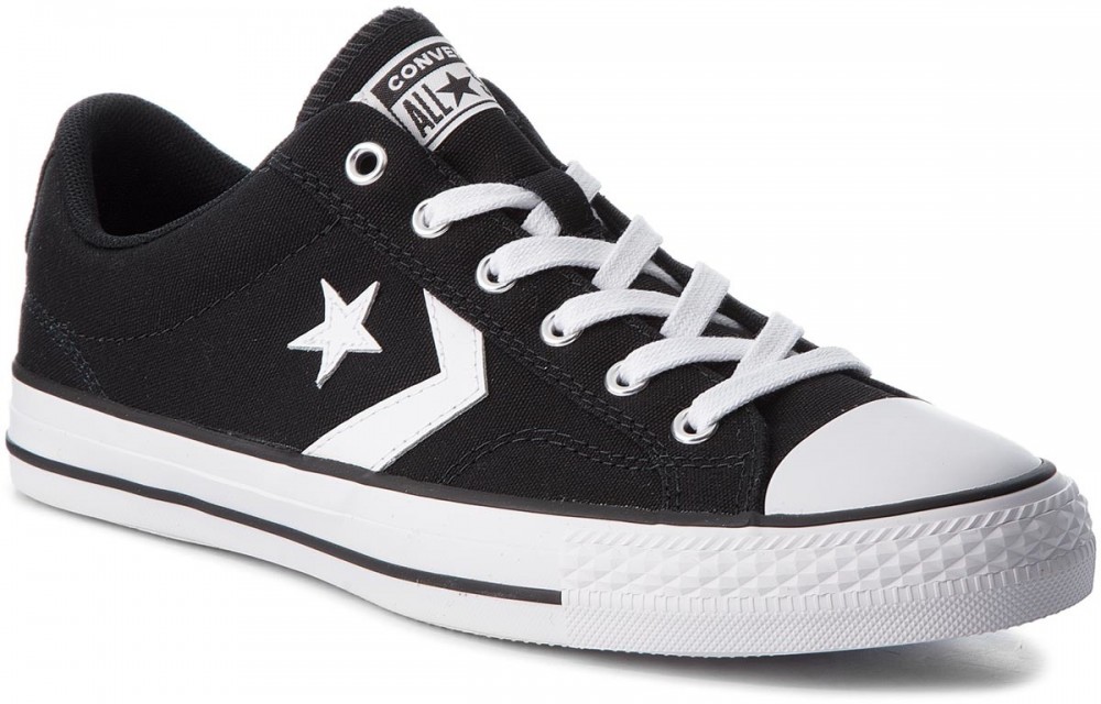 Tornacipő CONVERSE - Star Player Ox 161595C Black/White/White