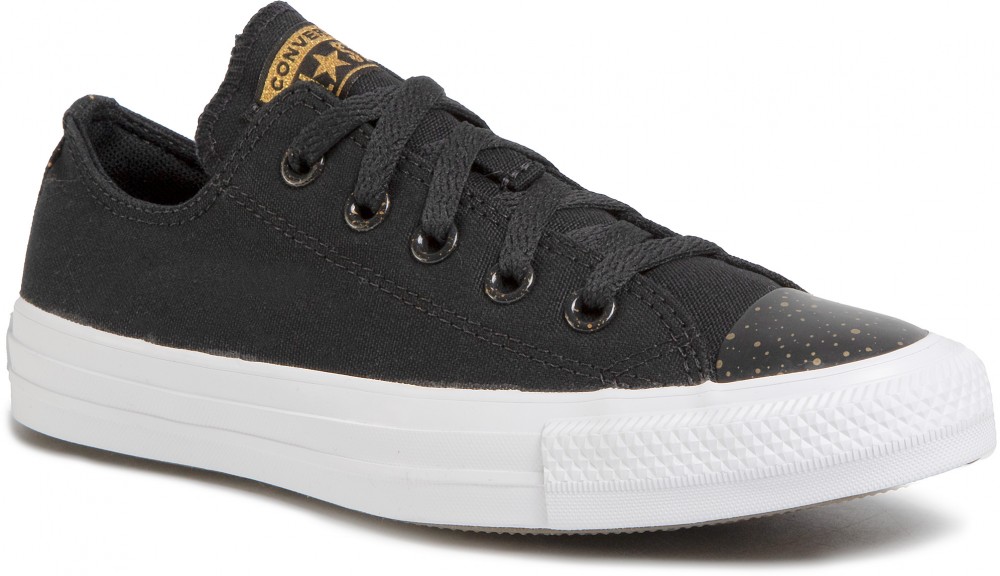 Tornacipő CONVERSE - Ctas Ox 167225C Black/White/Gold