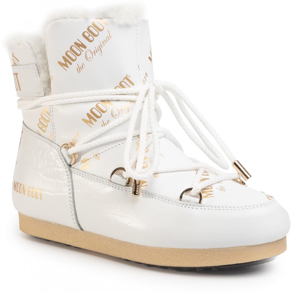 Hótaposó MOON BOOT - Mb Far Side 50 All Over 24201700001 White/Gold