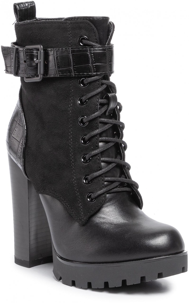 Magasított cipő DEEZEE - WS2671-07 Black