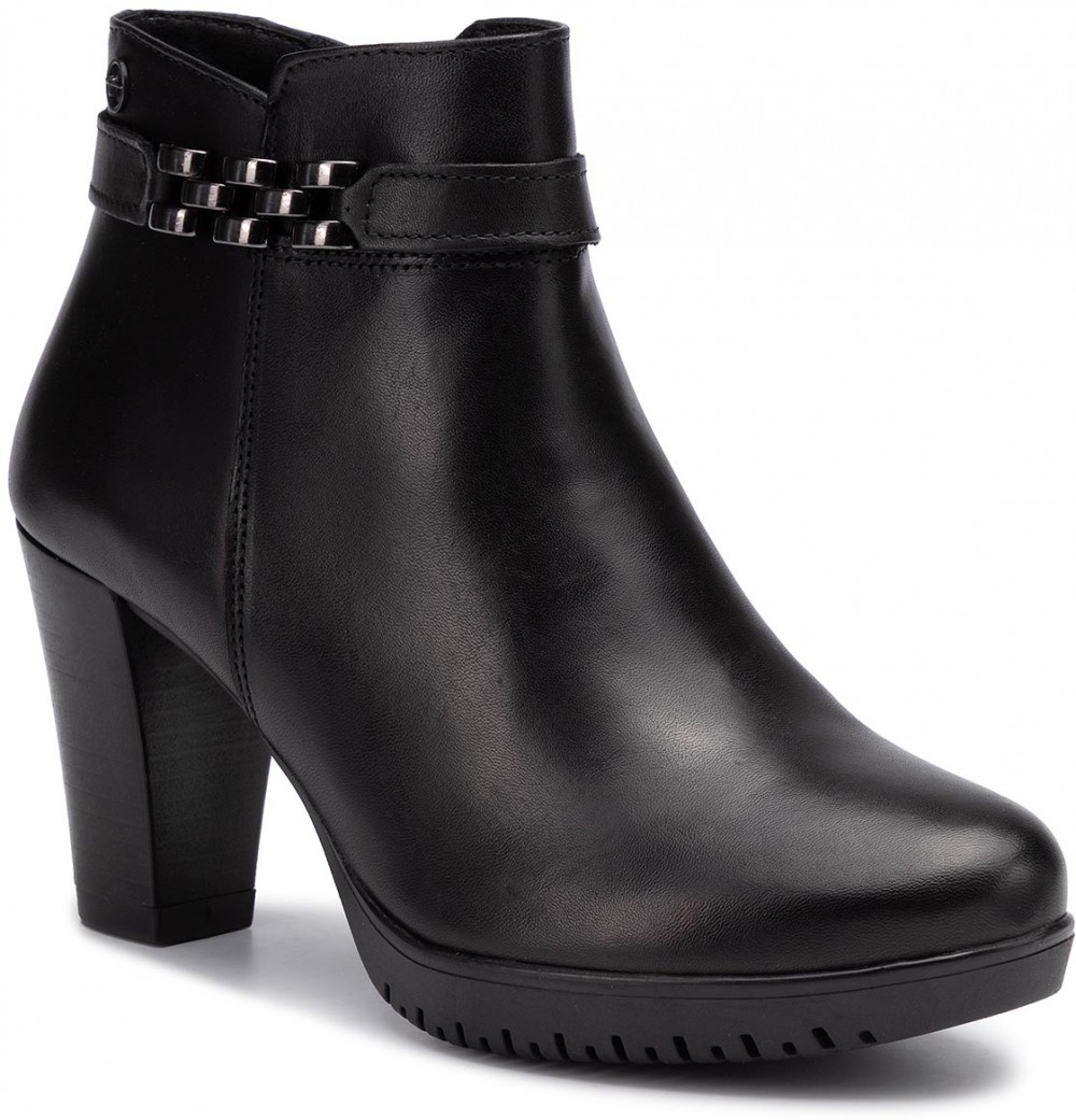 Magasított cipő TAMARIS - 1-25060-23 Black 001