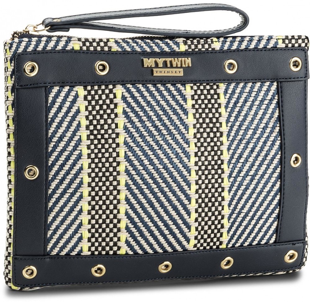 Táska MY TWIN - Pochette Piatta RS8TFE Mul.Ocean/Nero/Lemon