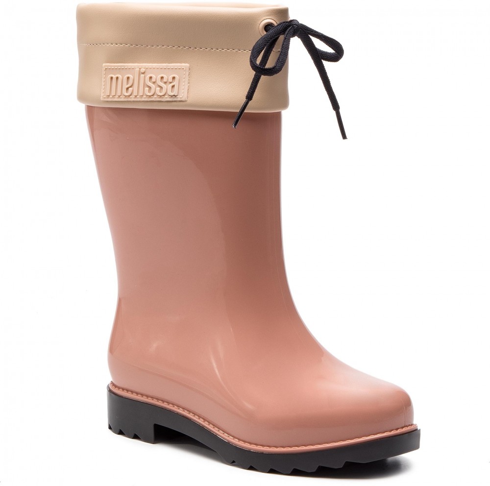 Gumicsizmák MELISSA - Rain Boot Inf 32423 Pink/Black 51647