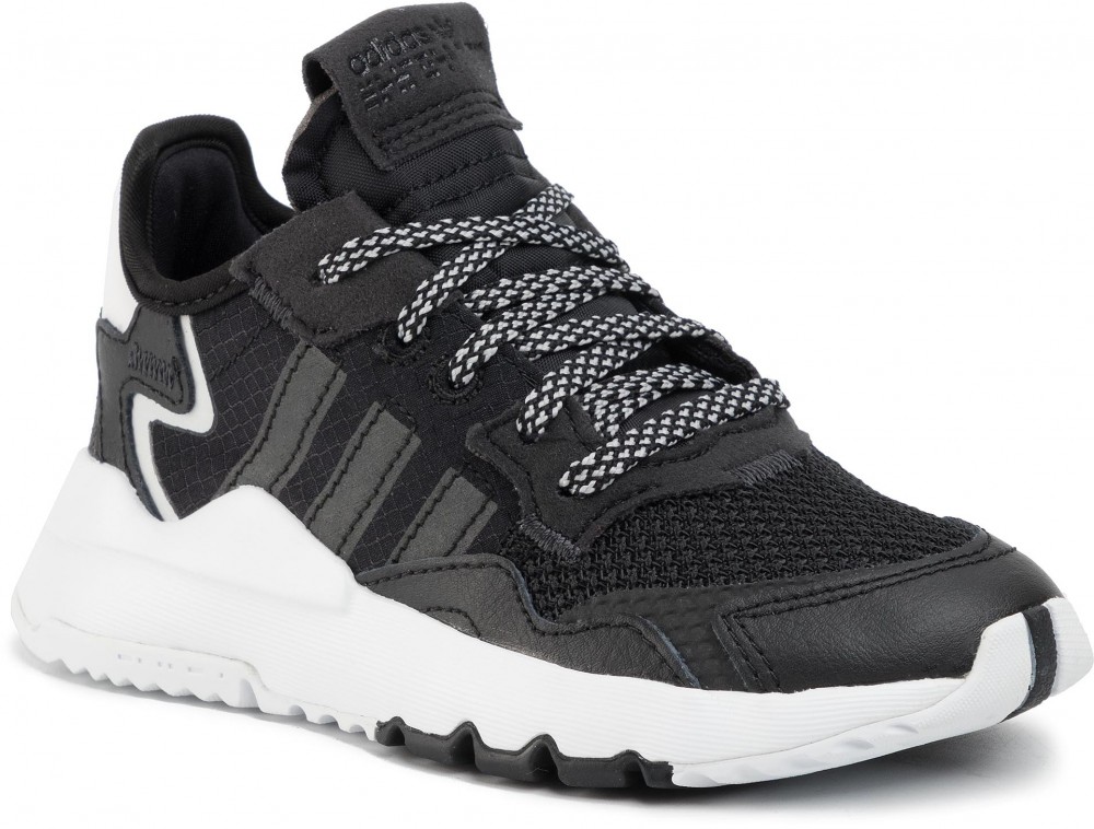 Adidas Cipő adidas - Nite Jogger C EE6475 Cblack/Cblack/Carbon - Styledit.hu