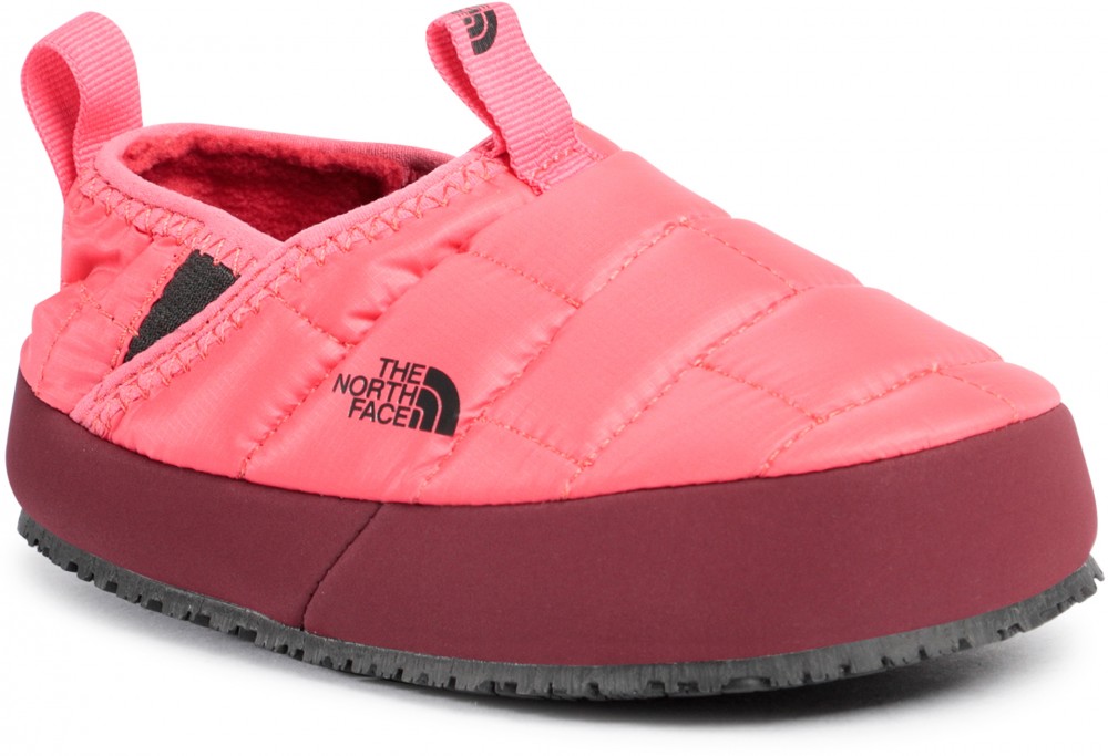 Zártpapucs THE NORTH FACE - Youth Thermoball Traction Mule II NF0A39UXTJF1 Paradise Pink/Root Brown