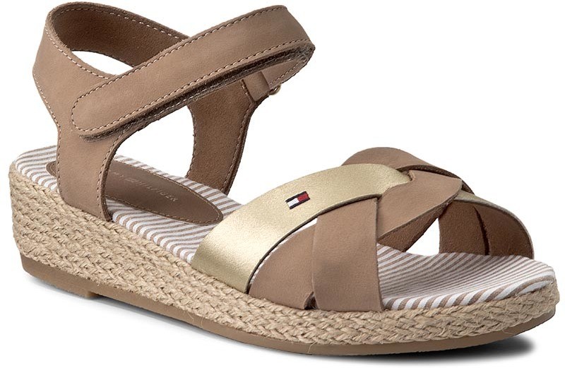 Espadrilles TOMMY HILFIGER - Kristin 8N1 FG0FG00050 Sand 102