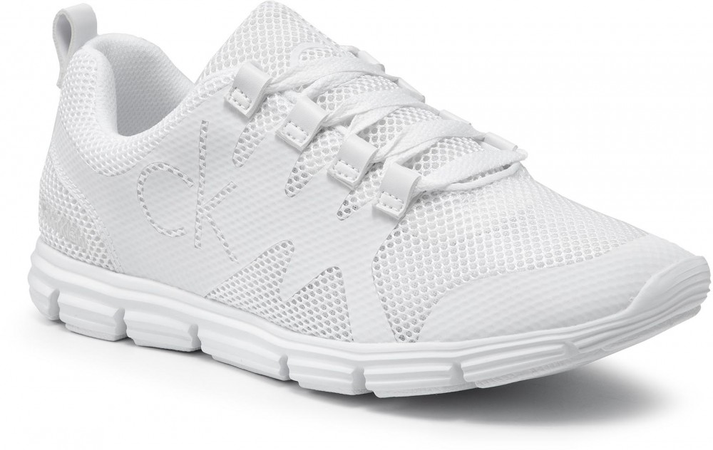 Sportcipő CALVIN KLEIN JEANS - Runner Sneaker Laceup Scly YM0YM00086 Bright White YAF