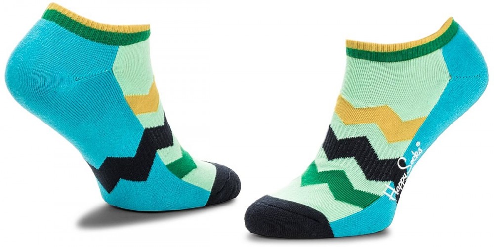 Rövid unisex zoknik HAPPY SOCKS - ATZST05-4000 Kék Zöld