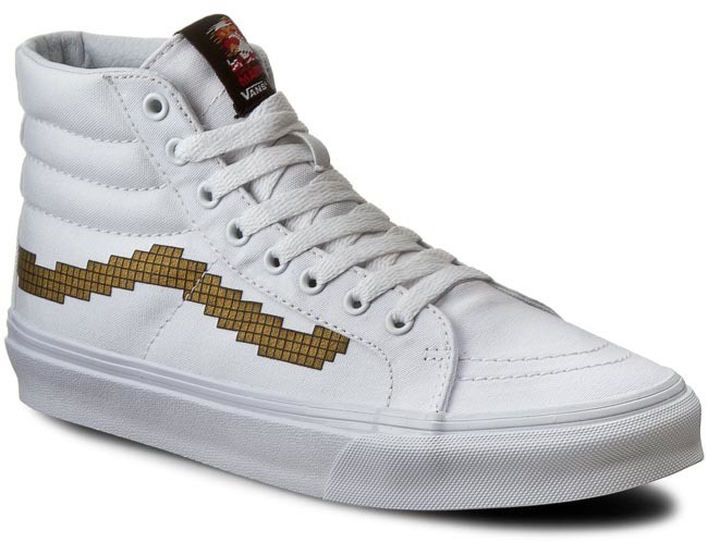 Sportcipő VANS - Sk8-Hi Slim VN00018IJUZ (Nintendo) Console/Gold