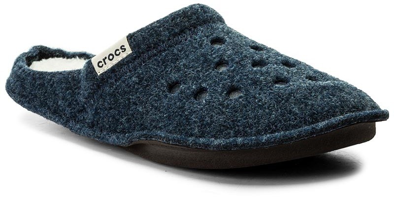 Zártpapucs CROCS - Classic Slipper 203600 Nautical Navy/Oatmeal