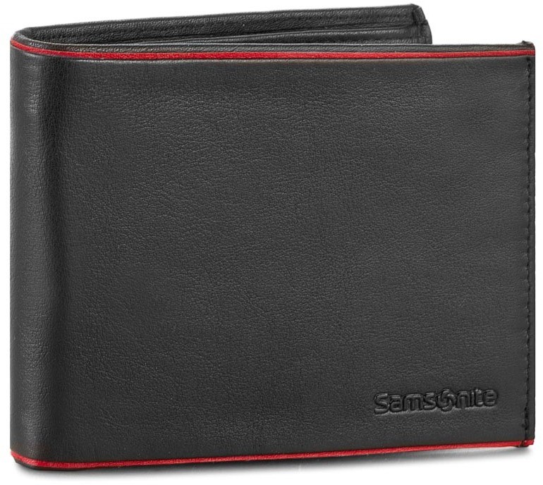 Nagy férfi pénztárca SAMSONITE - 001-012A0-0139-1/4 Black/Red