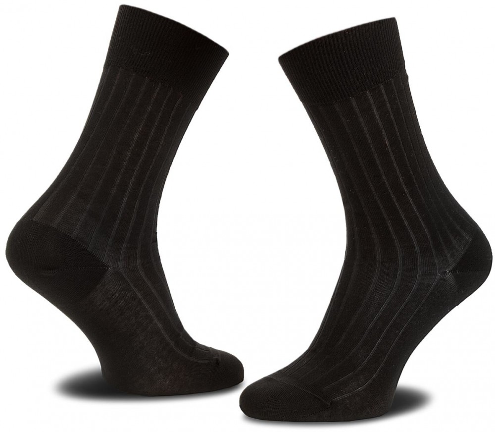 Hosszú férfi zoknik JOOP! - Socke Two Tone Ler 900.026_1 Black 2000