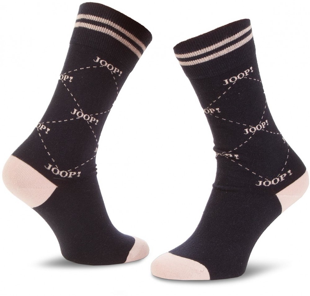 Hosszú női zokni JOOP! - Logo Sock 760.055 Navy 3000