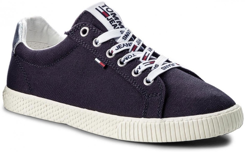 Teniszcipő TOMMY JEANS - Casual Sneaker EN0EN00125 Midnight 403