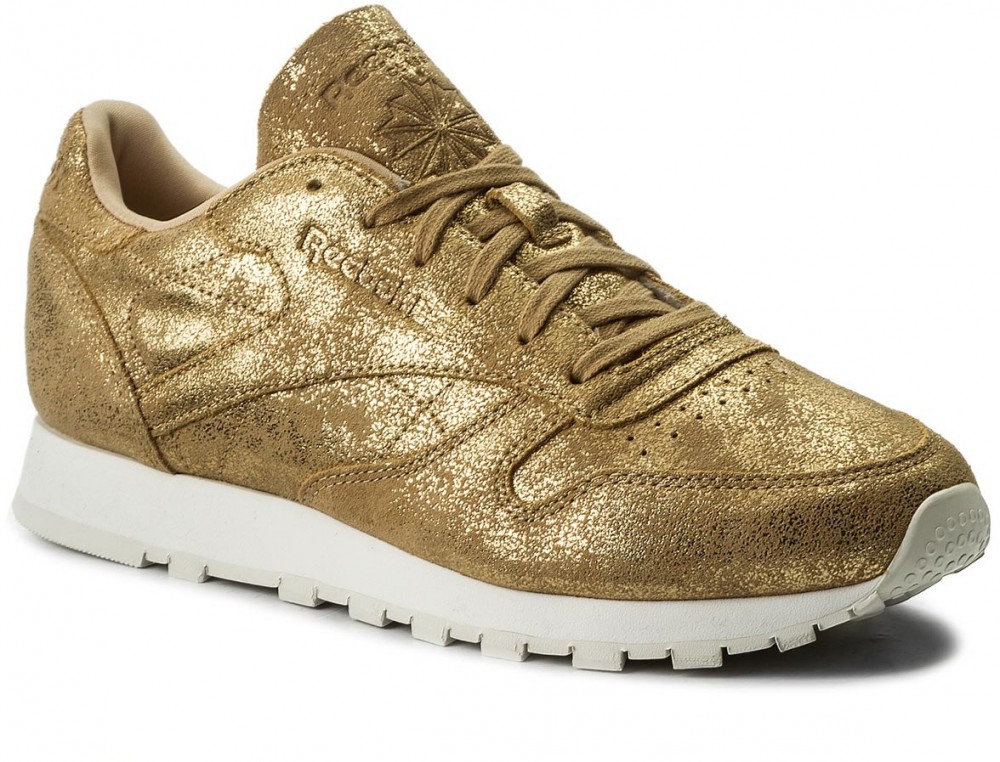 Cipő Reebok - Cl Lthr Shimmer CN0574 Xj Gold/Chalk