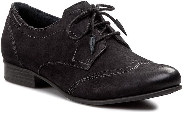 Oxford cipők TAMARIS - 1-23203-25 Black 001