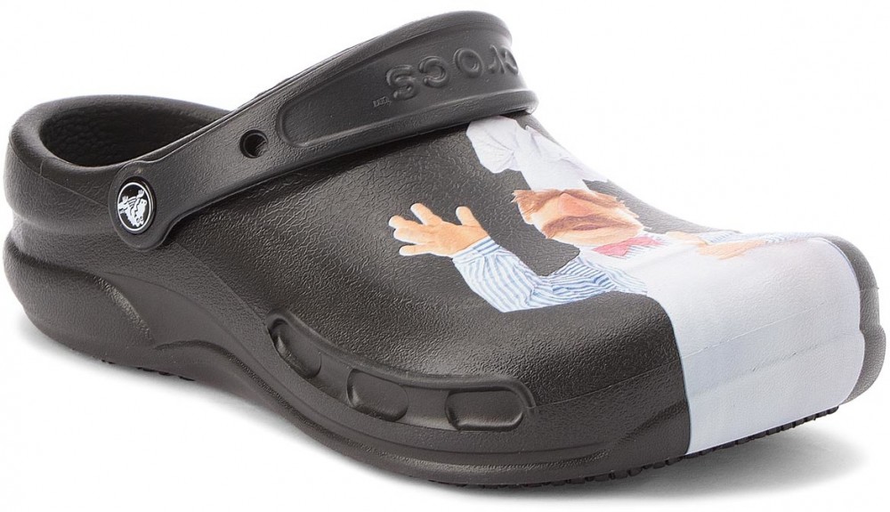 Swedish chef deals crocs