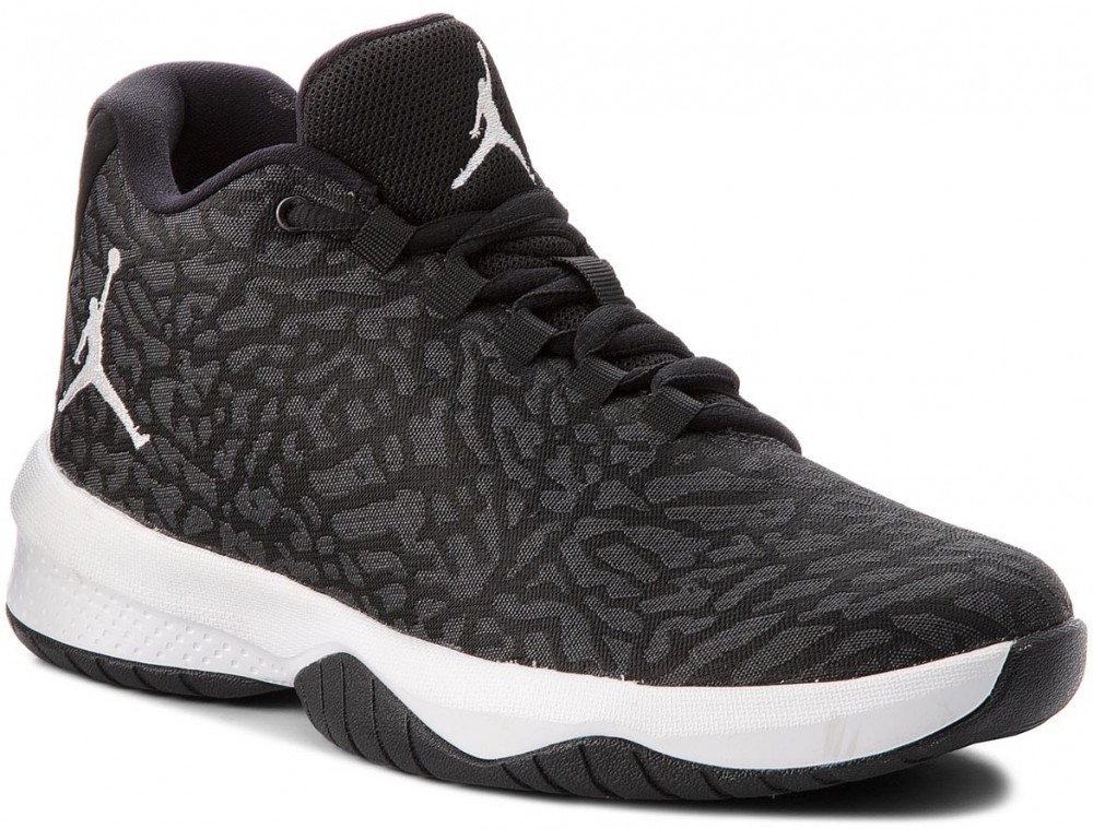 Cipő NIKE - Jordan B. Fly Bg 881446 009 Anthracite/White/Black