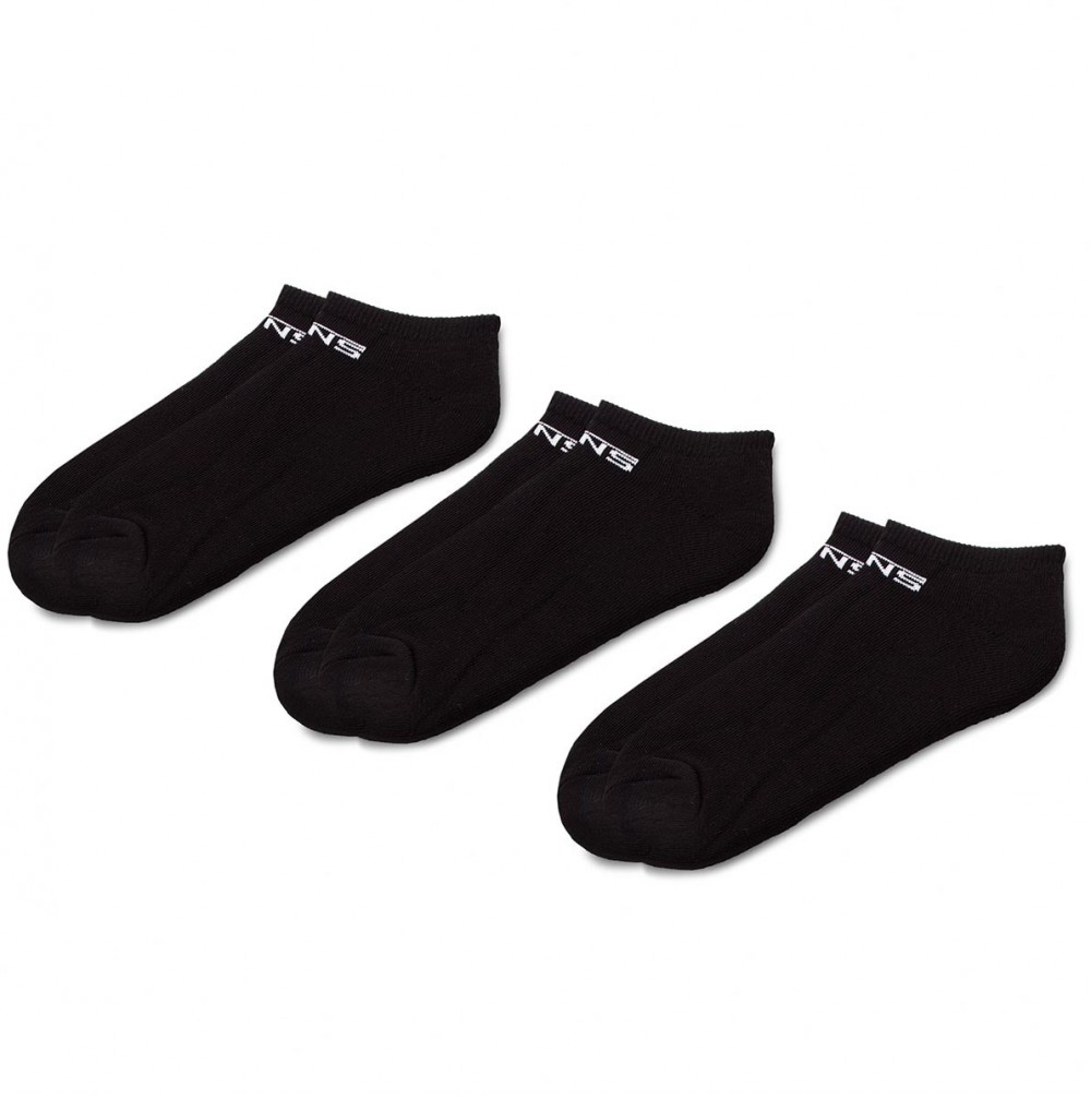 Három pár rövid férfi zokni VANS - Classic Kick VN000XSXBLK Black