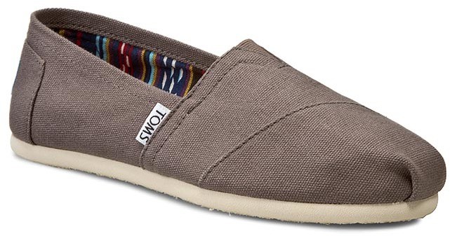 Félcipő TOMS - Classic 10000871 Ash