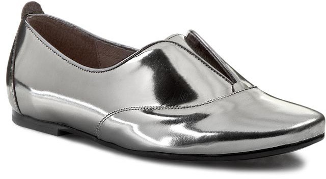 Félcipő GINO ROSSI - Lady DPG313-F99-30SS-0070-0 Ciemny Nikiel 1M