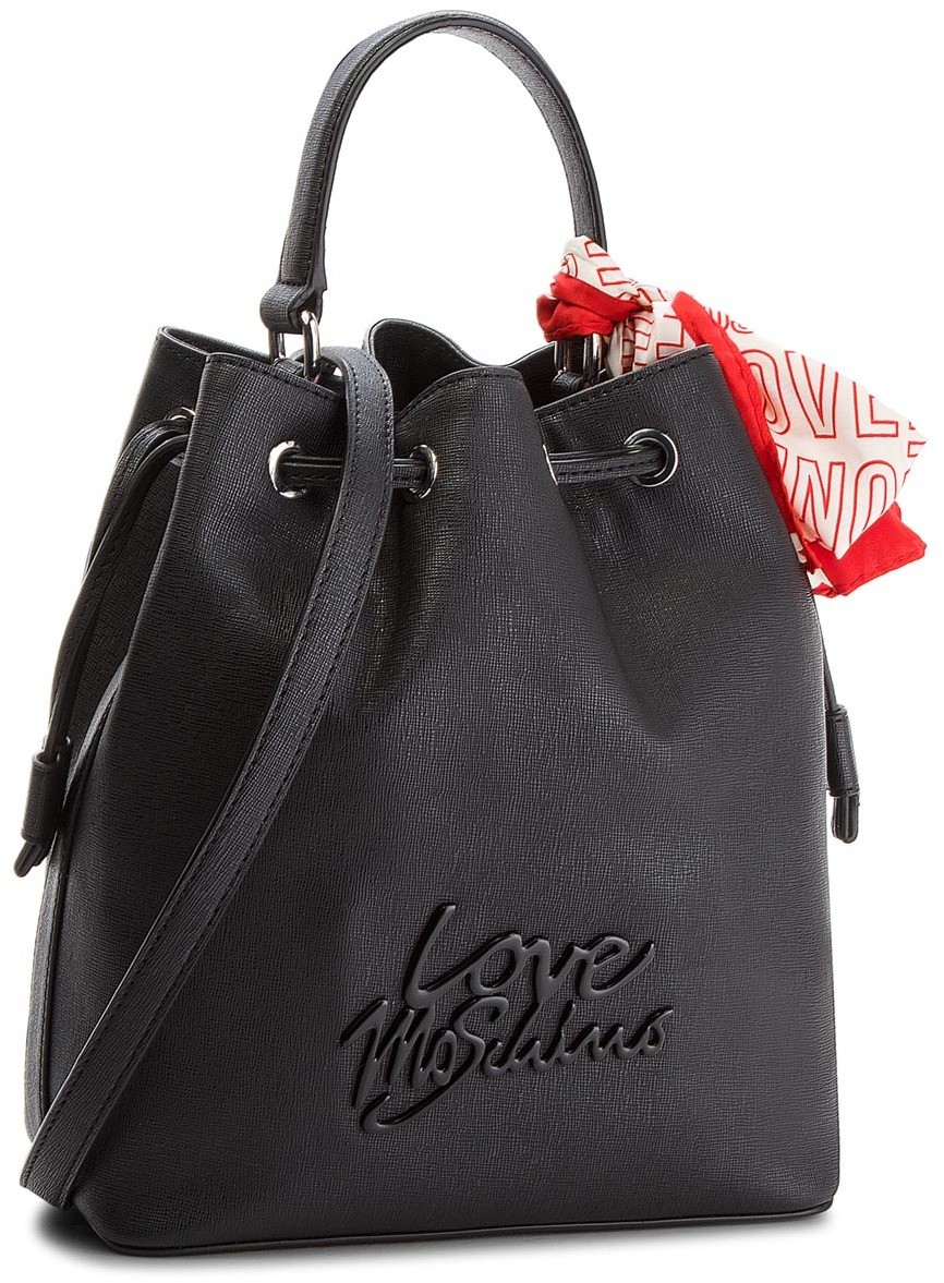 Táska LOVE MOSCHINO - JC4051PP15LE000A Nero/Logo Nero