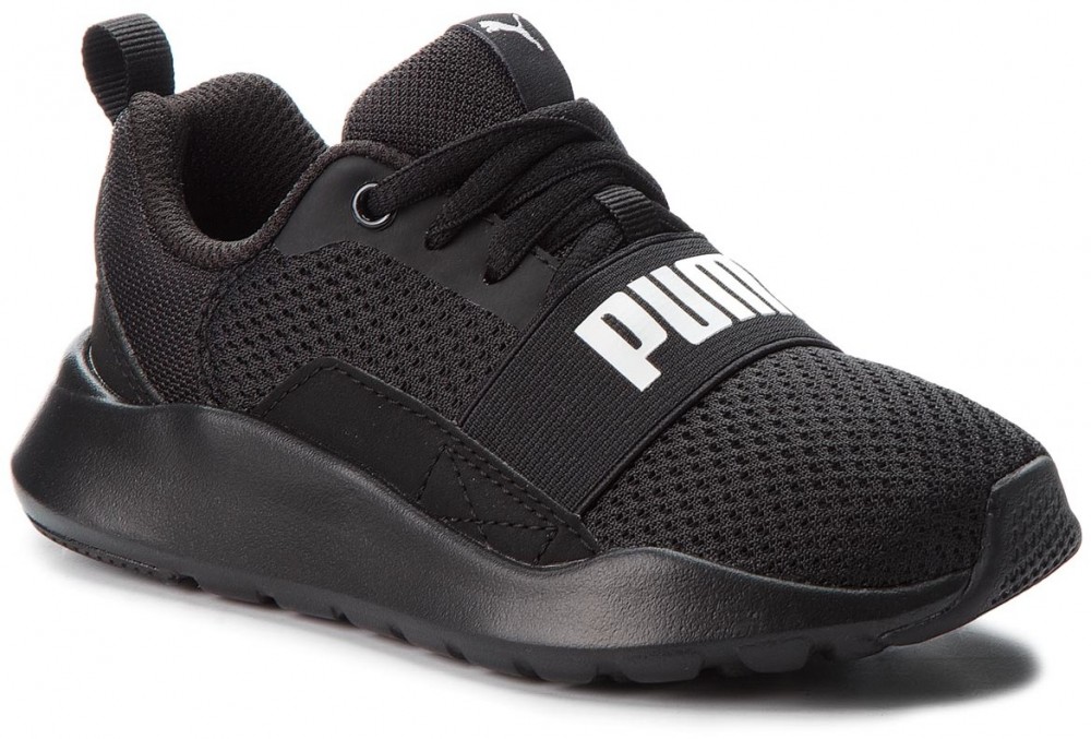 Sportcipő PUMA - Wired Ps 366903 01 Puma Black/Puma Black/Black