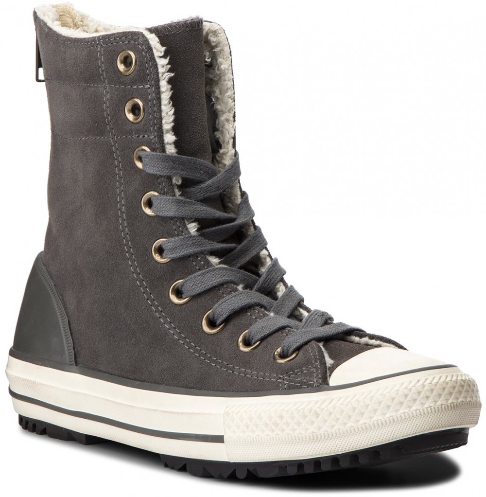 Tornacipő CONVERSE - Ct Hi-Rise Boot 549595C Thunder/Natu