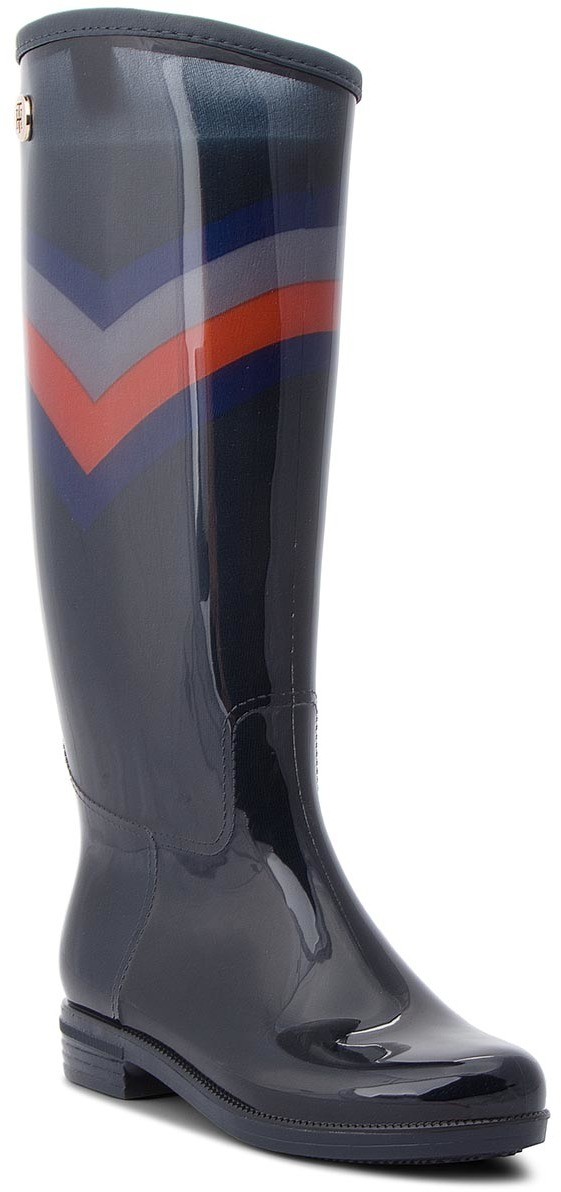 Gumicsizmák TOMMY HILFIGER - Corporate Long Rain FW0FW03563 Rwb 020