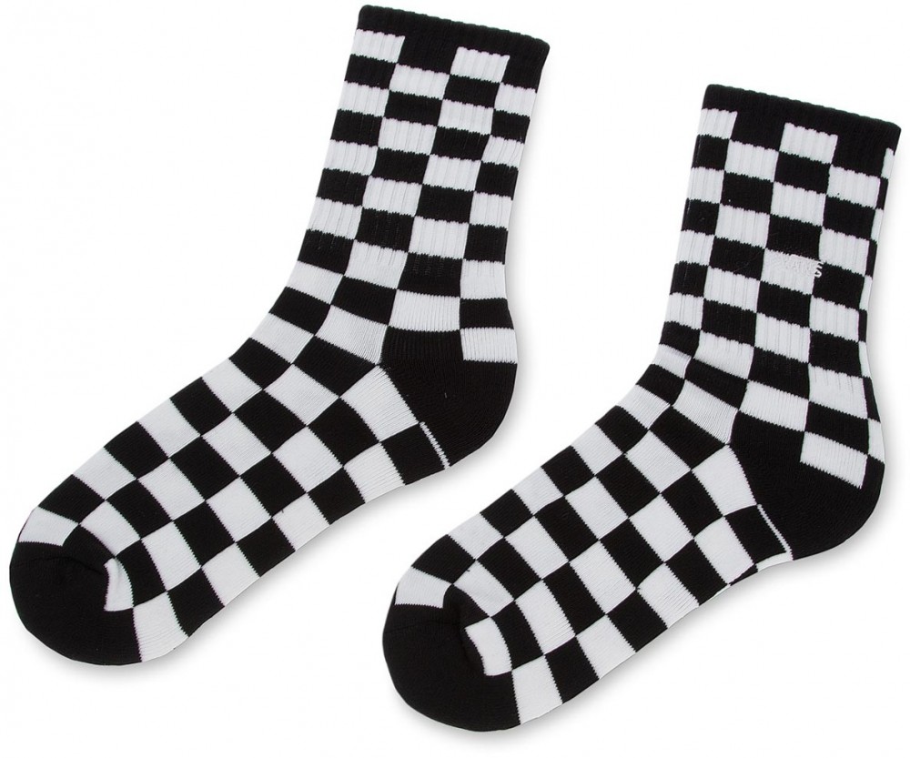 Hosszú női zokni VANS - Checkerboard Crew VN0A3H3NHU0 r.38,5/42 Black/White