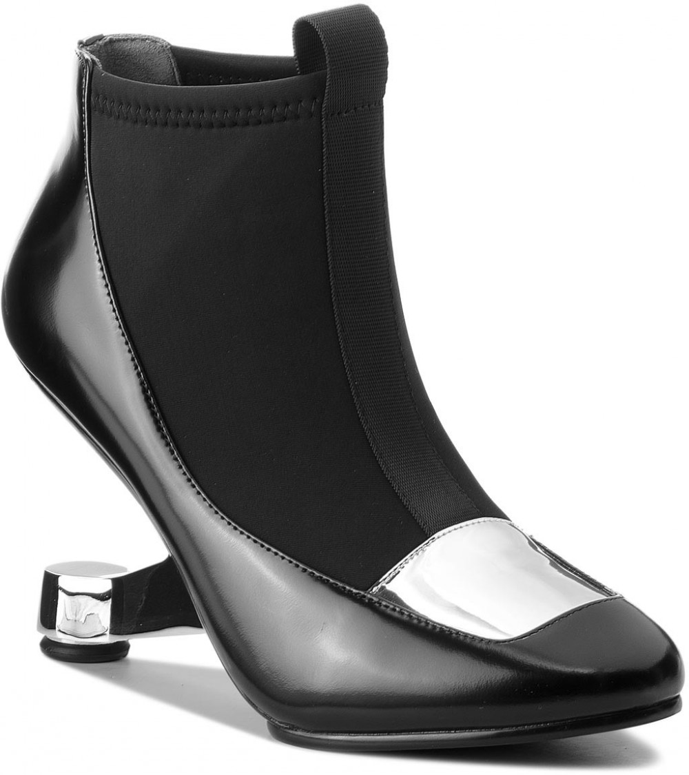 Magasított cipő UNITED NUDE - Eamz Luna 103380111934 Black