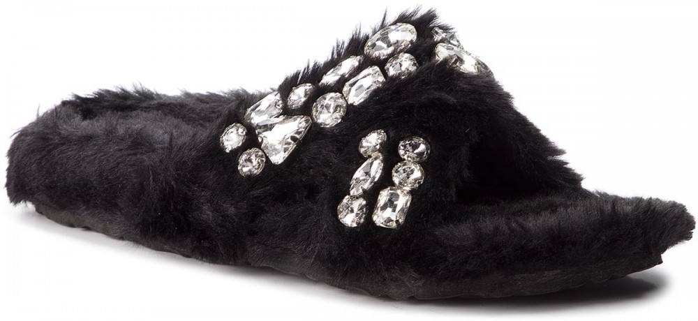 Papucs L37 - Star Blk Black