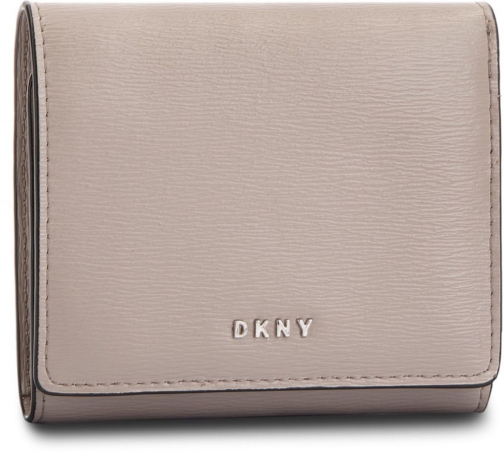 Kis női pénztárca DKNY - Bryant Trifld Wallet R7413100 Warm Grey WG5