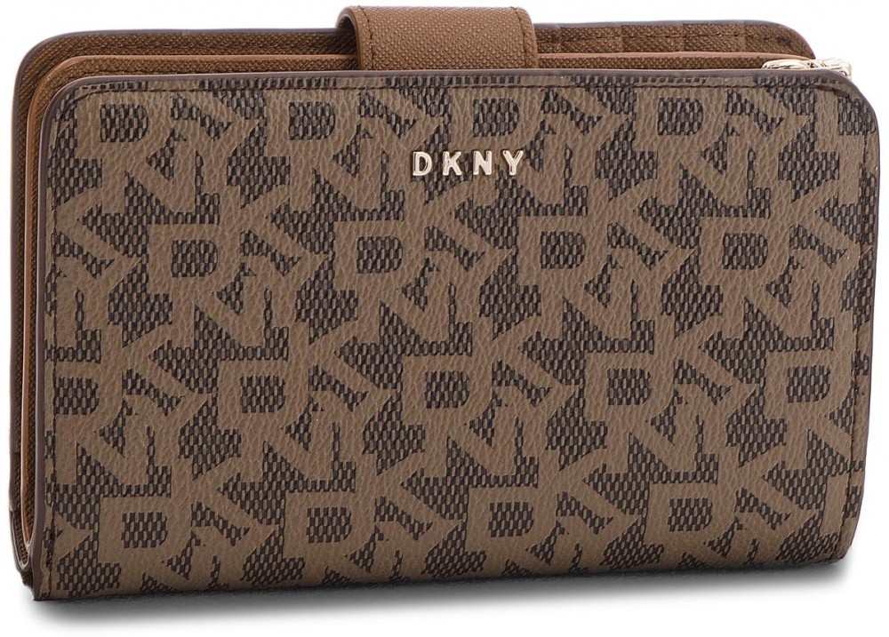 Nagy női pénztárca DKNY - Bryant Sm Carryall R831J659 Mocha Logo-Vic 9MV