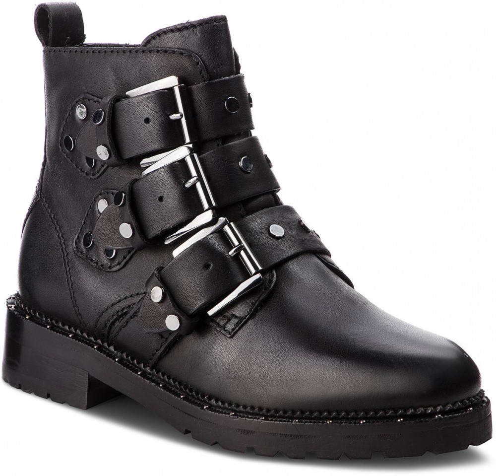 Magasított cipő BRONX - 47153-K Black 01