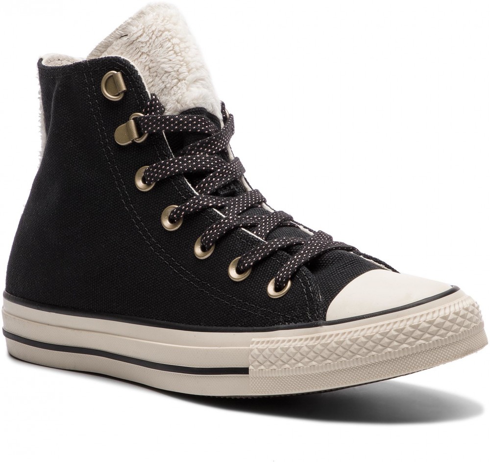 Tornacipő CONVERSE - Ctas Hi 562487C Black/Natural Ivory/Rust Pink