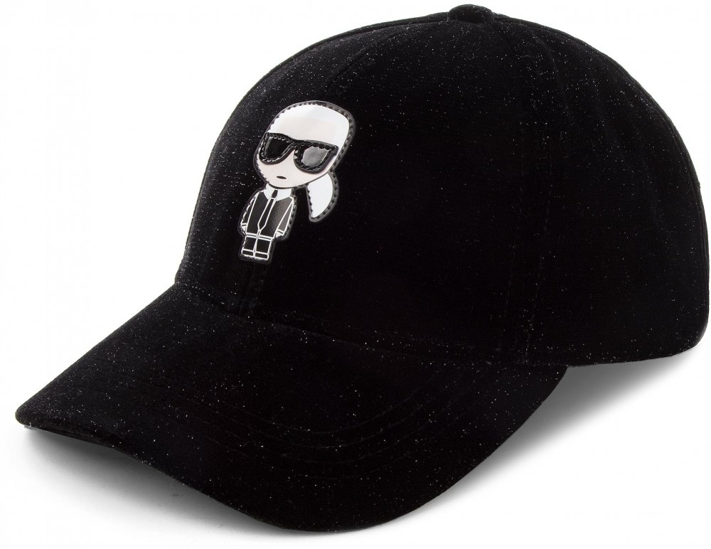 Baseball sapka KARL LAGERFELD - 86KW3411 Black