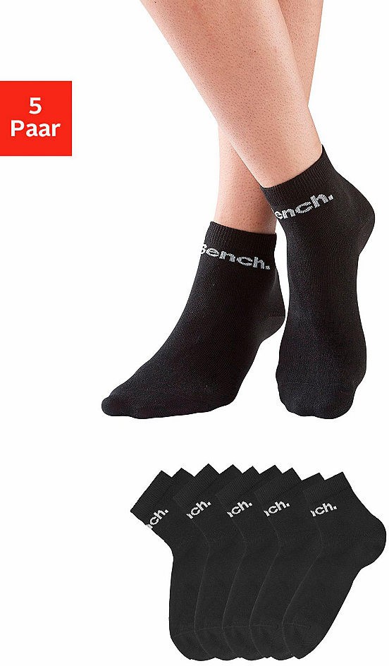 Bench. Bench rövid zokni (5 pár) 5x csíkos  35-38