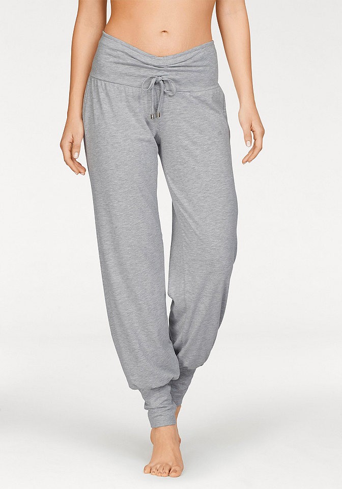 Venice Beach Venice Beach jóga nadrág »Uma« gumis derékkal light grey melange XL