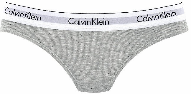 Calvin Klein Calvin Klein tanga »modern cotton« szürke melírozott L