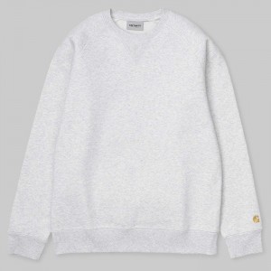 Carhartt WIP Chase I026383 ASH HEATHER/GOLD galéria