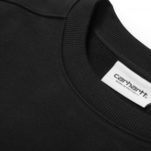 Carhartt WIP W' Sweatshirt I027475 BLACK/WHITE galéria