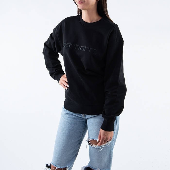 Carhartt WIP W' Sweatshirt I027475 BLACK/BLACK