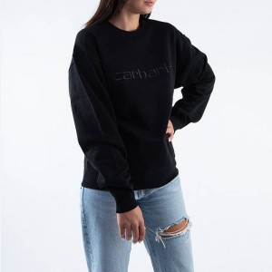 Carhartt WIP W' Sweatshirt I027475 BLACK/BLACK galéria