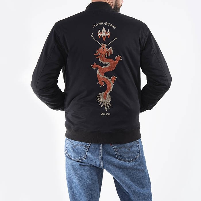 Maharishi Mil Chimayo Embroidery 6356 BLACK