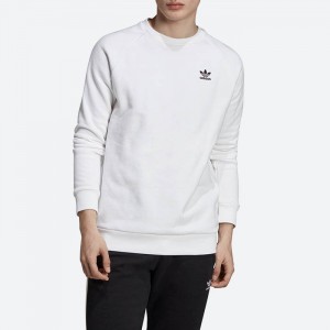 adidas Originals Loungewear Trefoil Essential Crewneck Sweatshirt ED6208 galéria