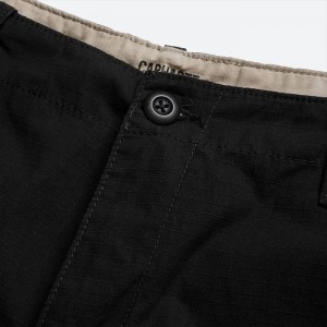 Carhartt WIP Aviation Short I028245 BLACK galéria