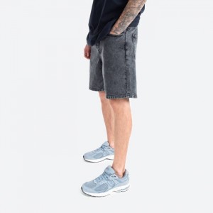 Carhartt WIP Newel Short I029149 BLACK WORN galéria